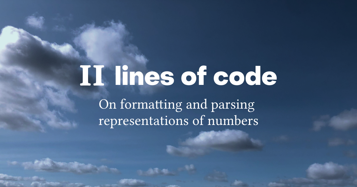 II lines of code